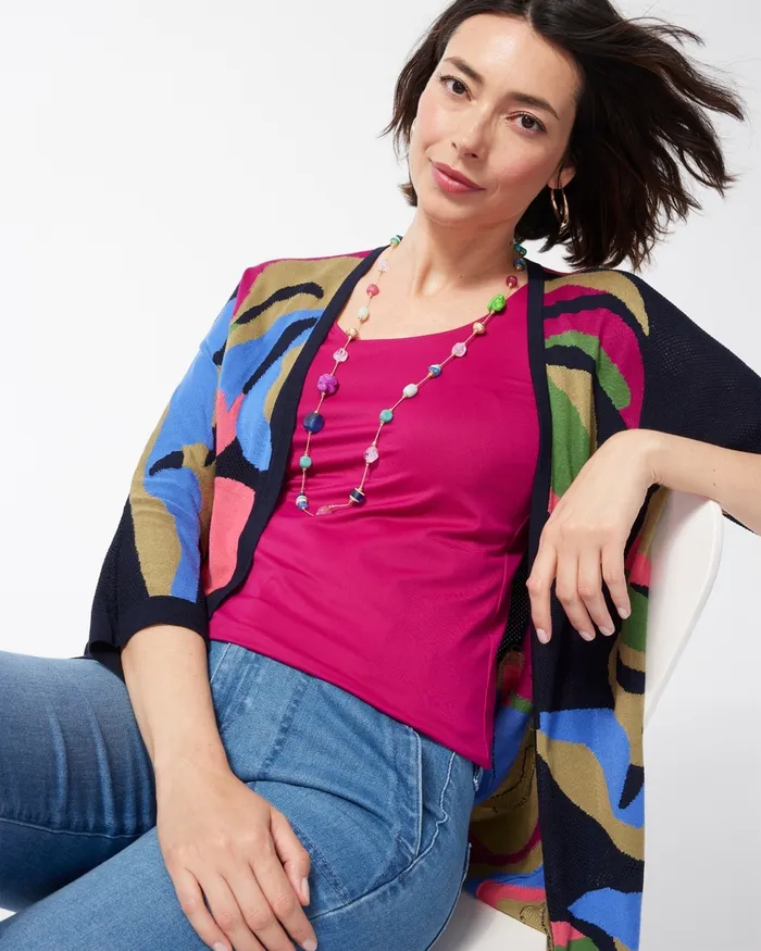 Chico039s Microfiber Tank Botanic Berry Women Tees