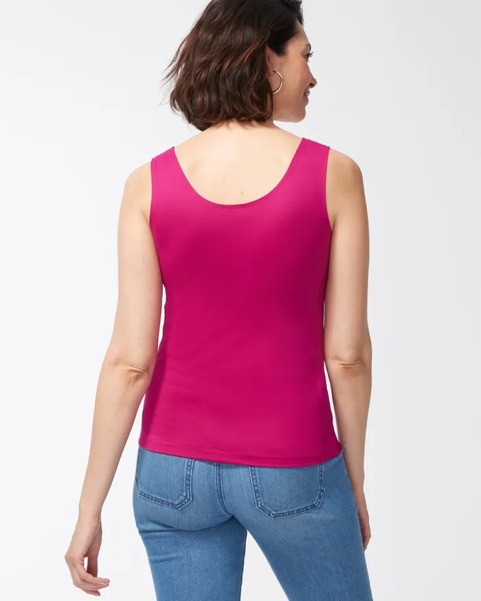 Chico039s Microfiber Tank Botanic Berry Women Tees