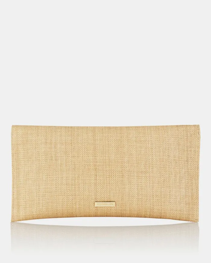 Citrus Punch Clutch Beige Women Aquazzura Clutch Bags Citrus Punch Clutch Beige Women Aquazzura Clutch Bags