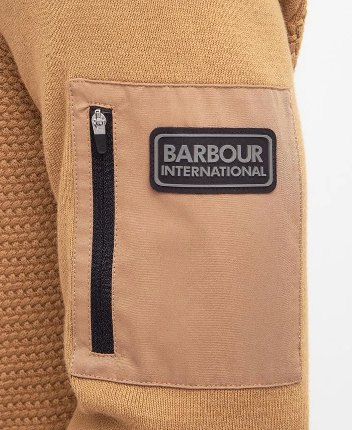 Clayton CrewNeck Jumper Desert Men Barbour Jumpers