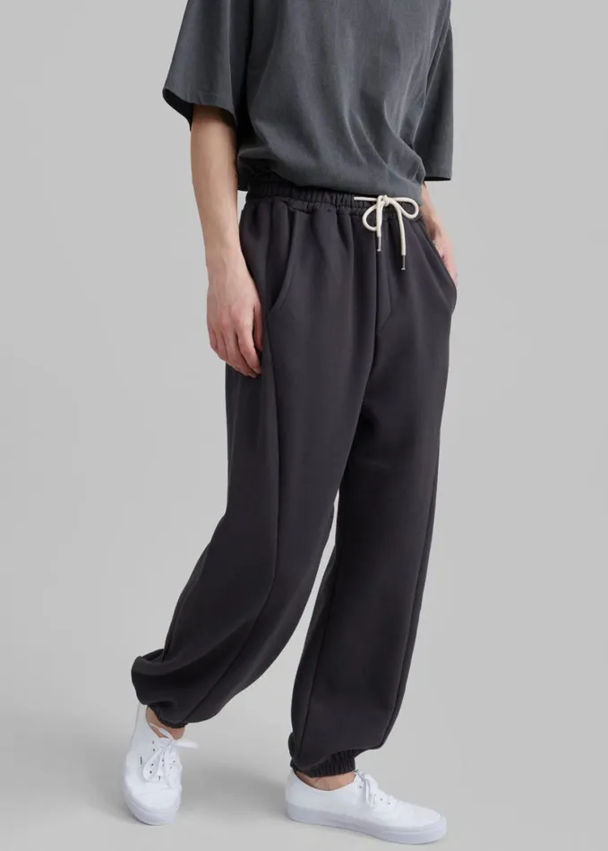 Clothing Men The Frankie Shop Darian Joggers 8211 Charcoal