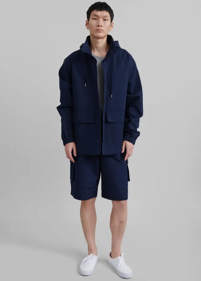 Clothing Men The Frankie Shop Edward Cargo Shorts 8211 Navy