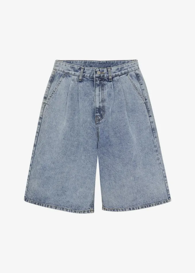 Clothing Men The Frankie Shop Otto Denim Bermuda Shorts 8211 Blue