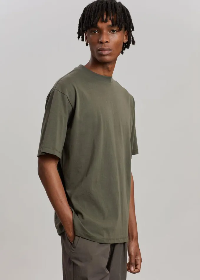 Clothing WomenMen The Frankie Shop Evora Tee 8211 Olive