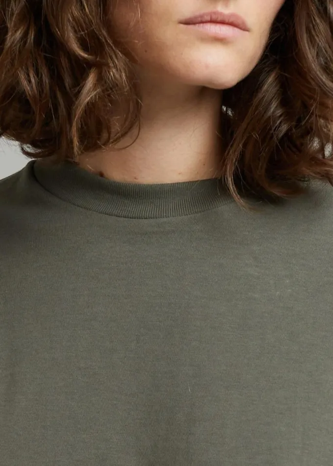 Clothing WomenMen The Frankie Shop Evora Tee 8211 Olive
