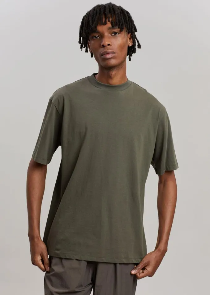 Clothing WomenMen The Frankie Shop Evora Tee 8211 Olive