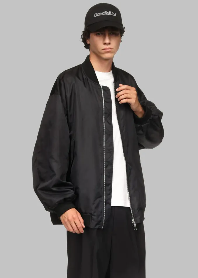 Clothing WomenMen The Frankie Shop Lawrence Bomber Jacket X Barbie 8211 Black