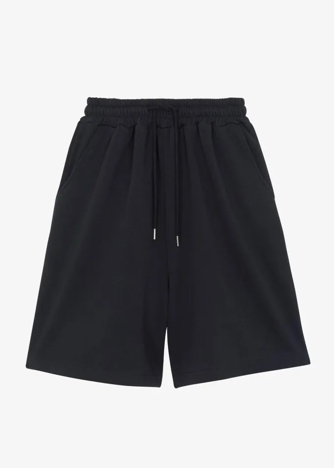 Clothing WomenMen The Frankie Shop Newton Sweatshorts 8211 Black