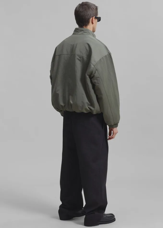 Clothing WomenMen The Frankie Shop Seth Oversized Jacket 8211 Khaki