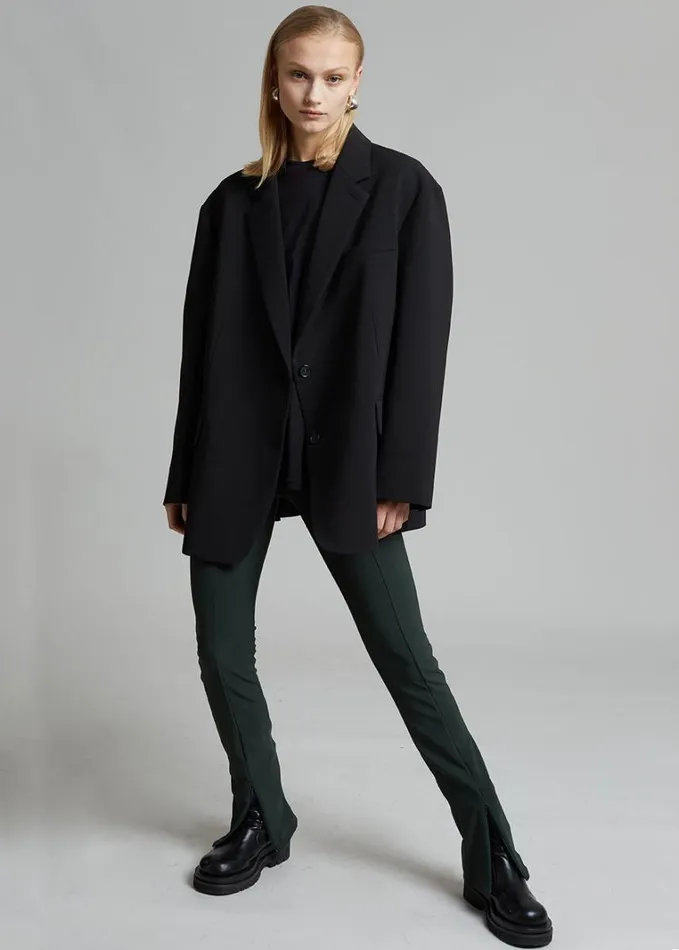 Clothing Women The Frankie Shop Bea Blazer 8211 Black