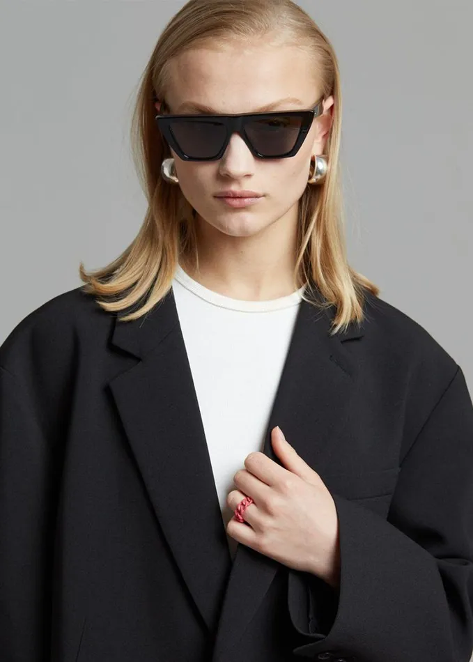 Clothing Women The Frankie Shop Bea Blazer 8211 Black