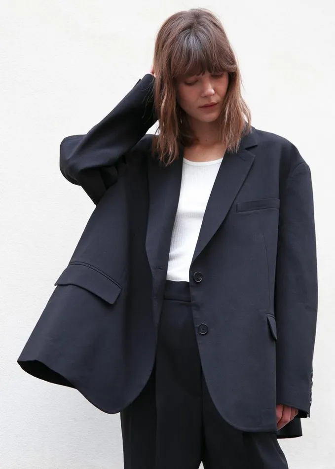 Clothing Women The Frankie Shop Bea Blazer 8211 Black