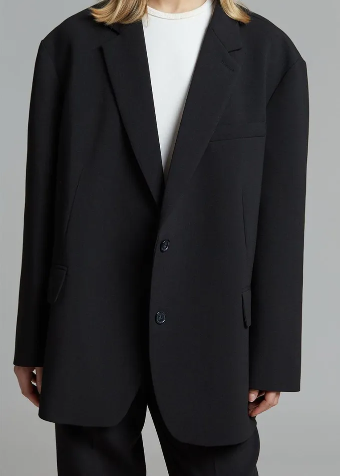 Clothing Women The Frankie Shop Bea Blazer 8211 Black