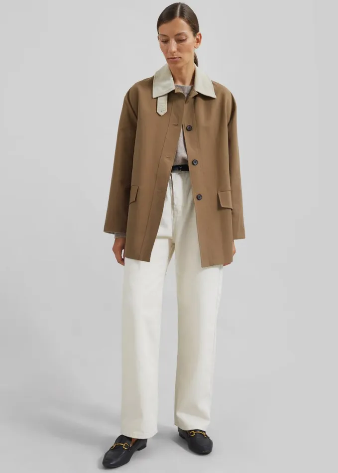 Clothing Women The Frankie Shop Bexley Jeans 8211 Cream