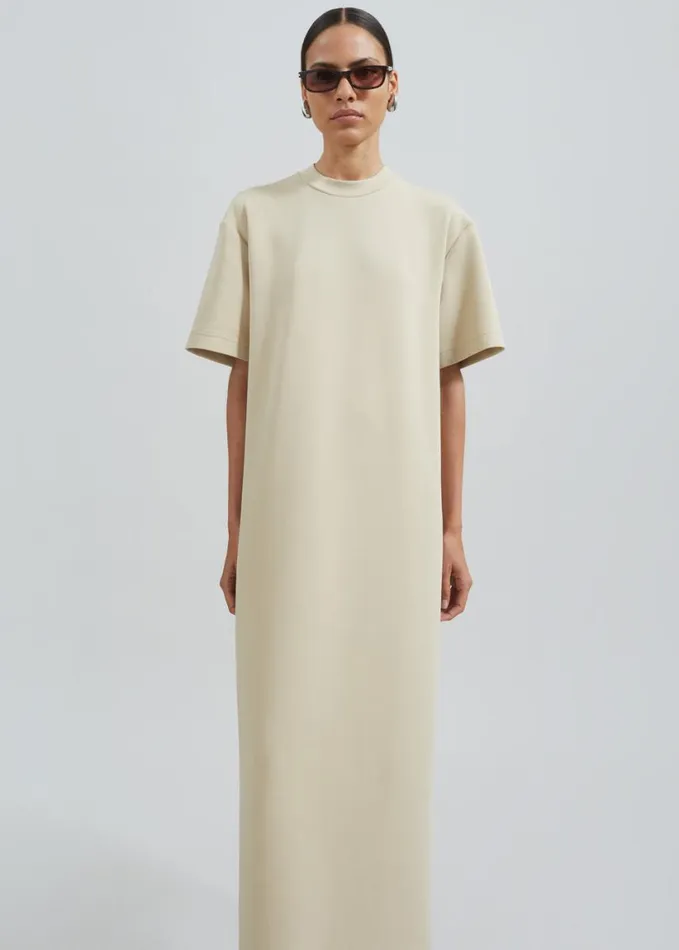 Clothing Women The Frankie Shop Ellis Tee Dress 8211 Beige