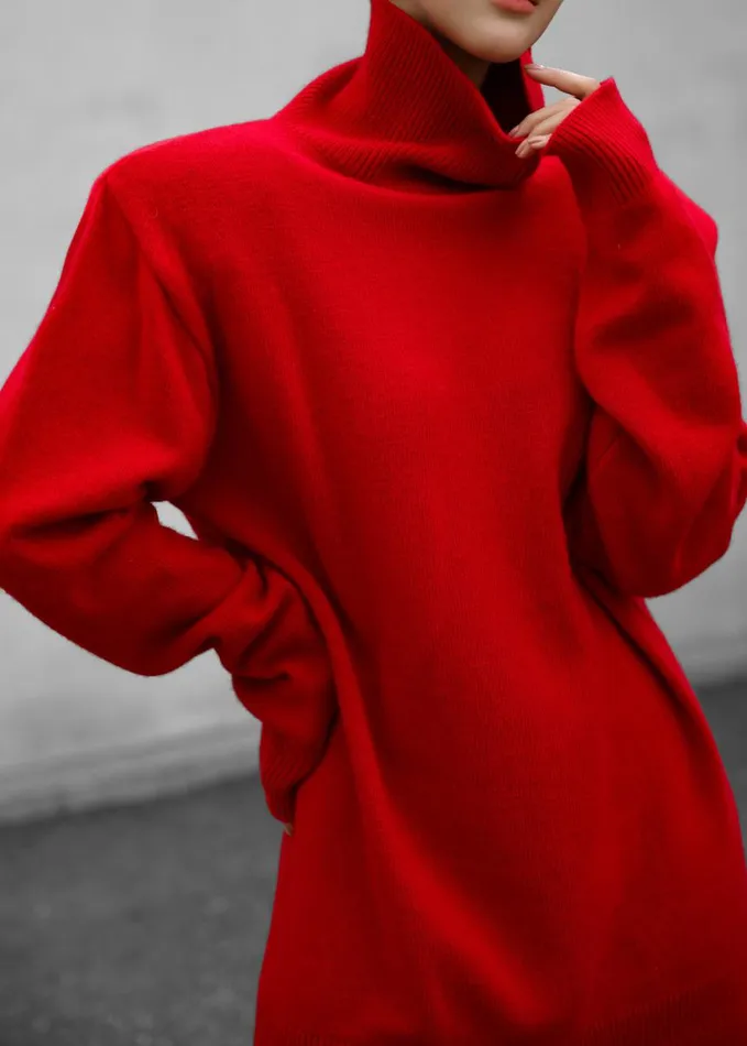 Clothing Women The Frankie Shop Emilia Mini Padded Sweater Dress 8211 Red
