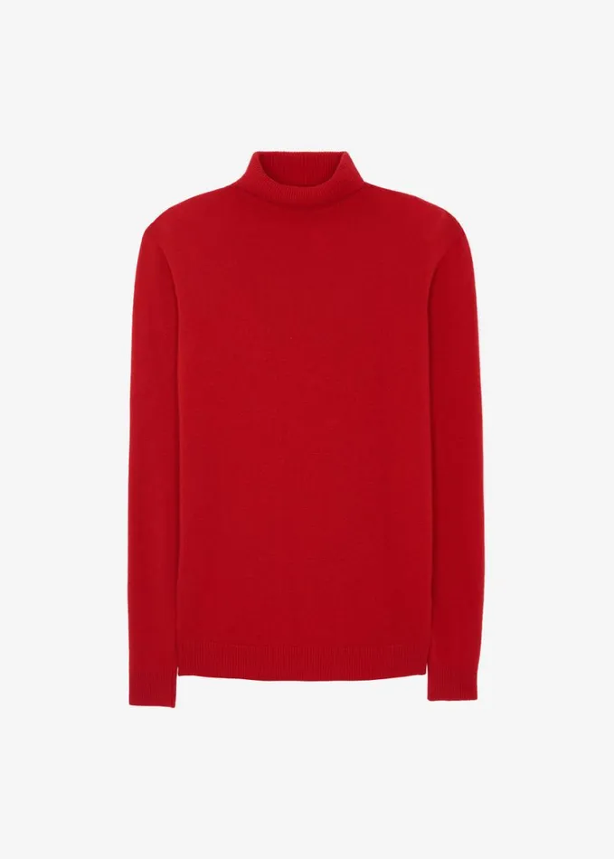 Clothing Women The Frankie Shop Emilia Mini Padded Sweater Dress 8211 Red