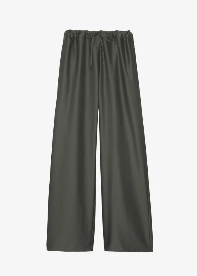 Clothing Women The Frankie Shop Ethel Pants 8211 Peacock