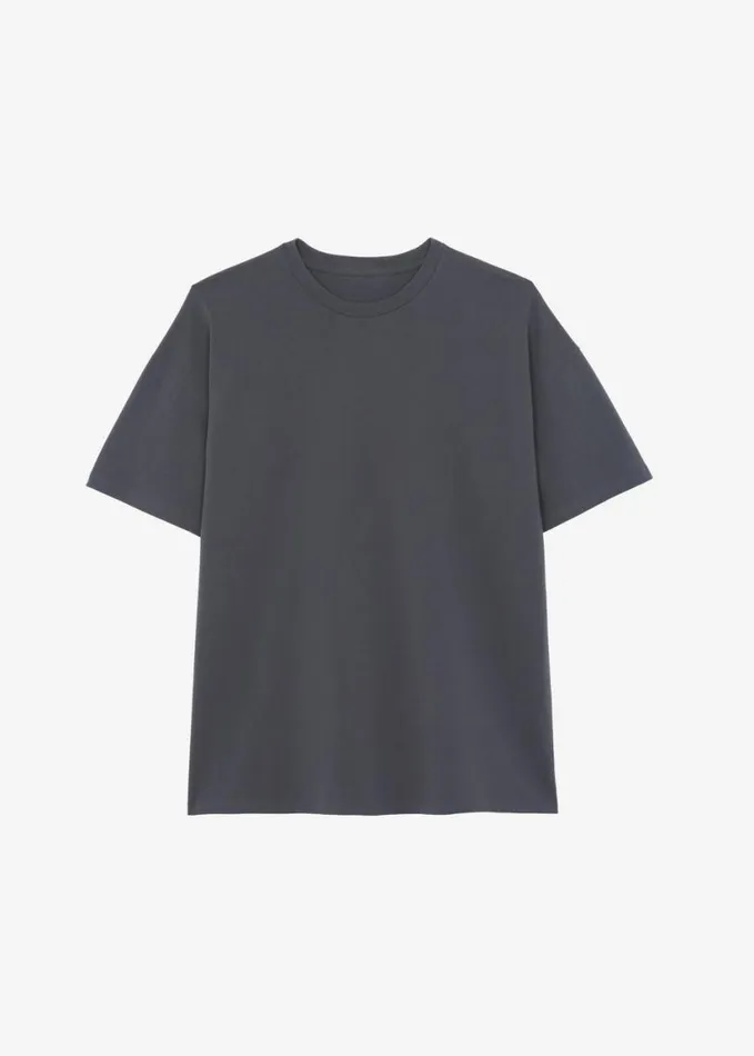 Clothing Women The Frankie Shop Faro Boxy Tee 8211 Charcoal
