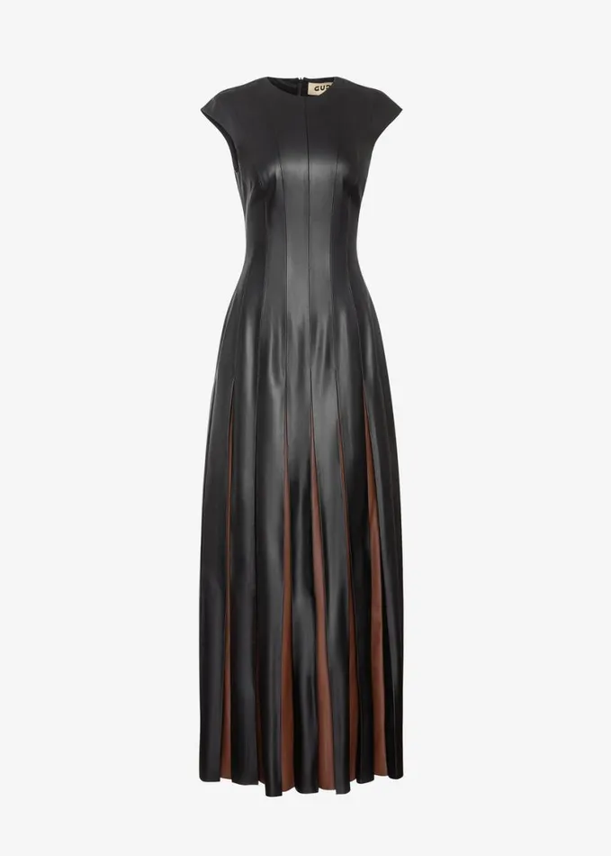 Clothing Women The Frankie Shop Gudu Dress 02 8211 BlackBrown
