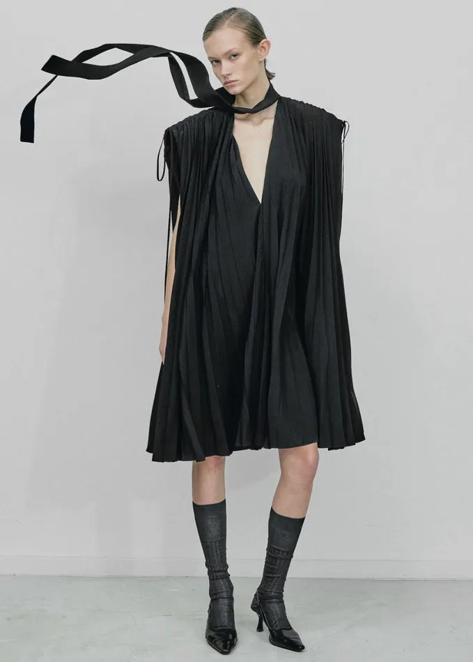 Clothing Women The Frankie Shop Gudu Dress 11 8211 Black