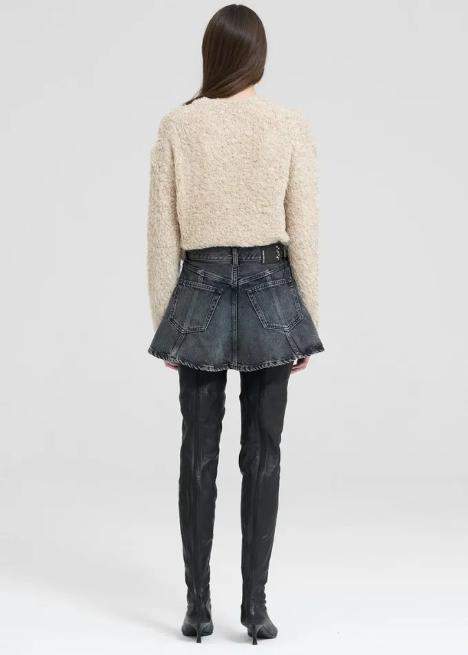 Clothing Women The Frankie Shop Haikure Ginny Sweater 8211 Beige