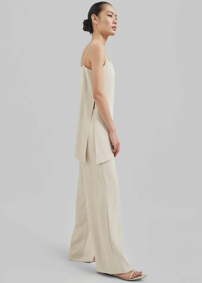 Clothing Women The Frankie Shop Imre Trousers 8211 Beige