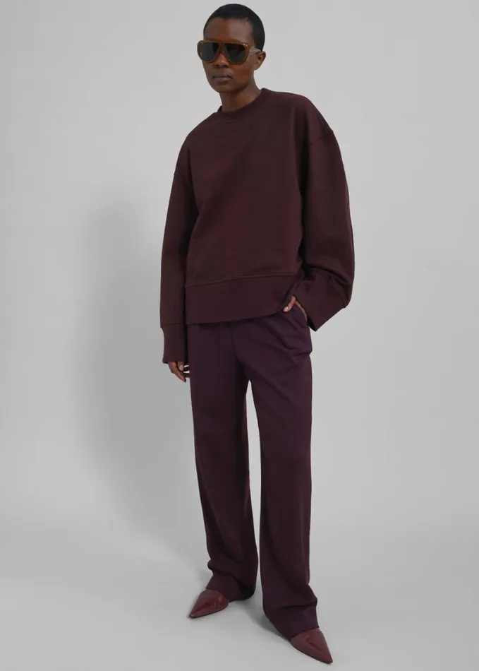 Clothing Women The Frankie Shop Kylen Trousers 8211 Prune