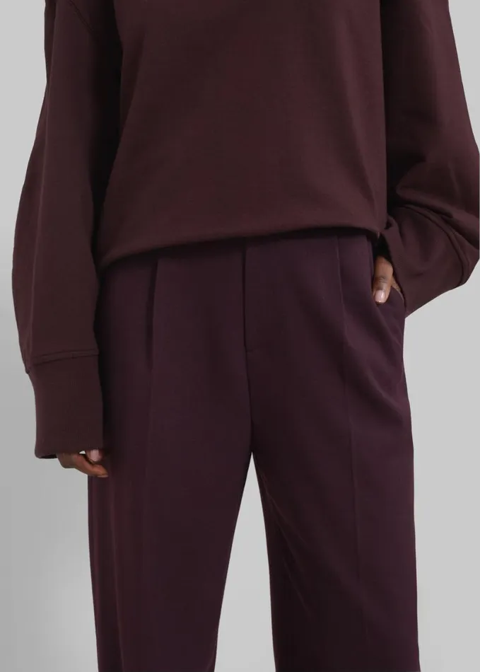 Clothing Women The Frankie Shop Kylen Trousers 8211 Prune