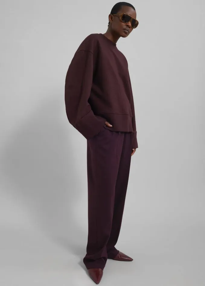 Clothing Women The Frankie Shop Kylen Trousers 8211 Prune