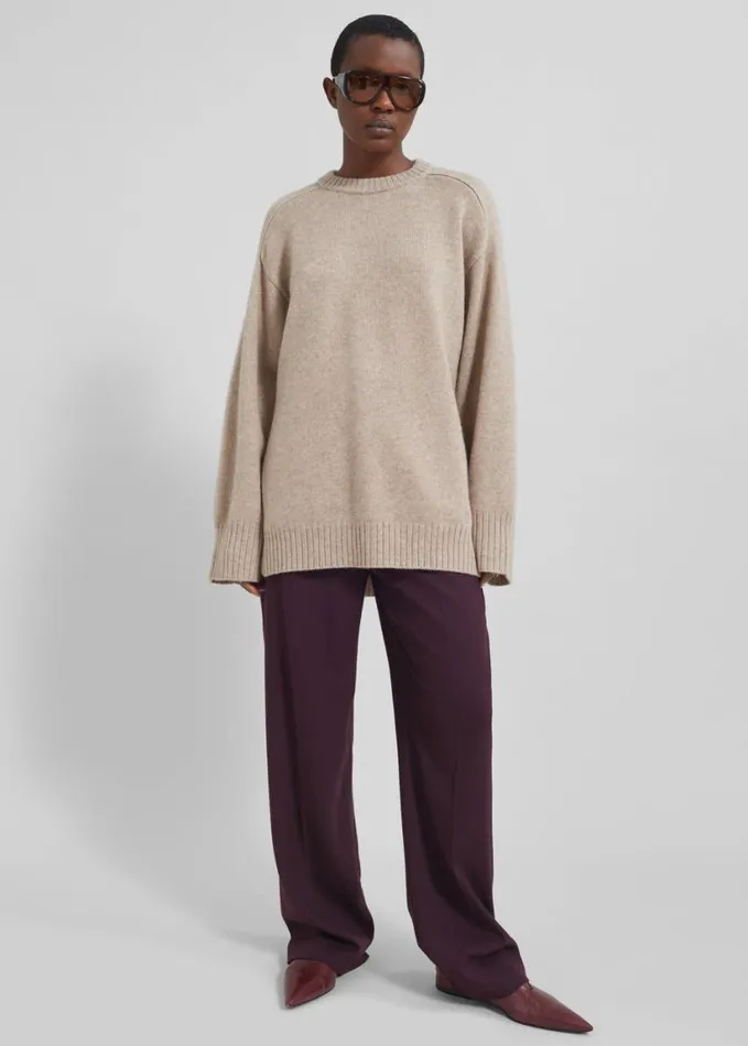 Clothing Women The Frankie Shop Kylen Trousers 8211 Prune