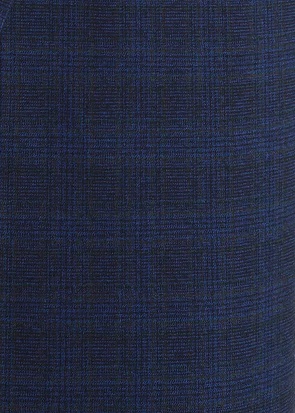 Clothing Women The Frankie Shop Linden Plaid Dress Coat 8211 Navy