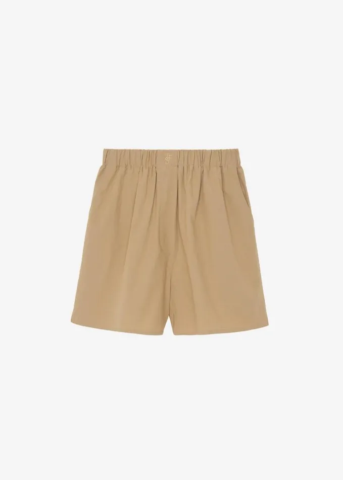 Clothing Women The Frankie Shop Lui Organic Cotton Boxer Short 8211 Sahara
