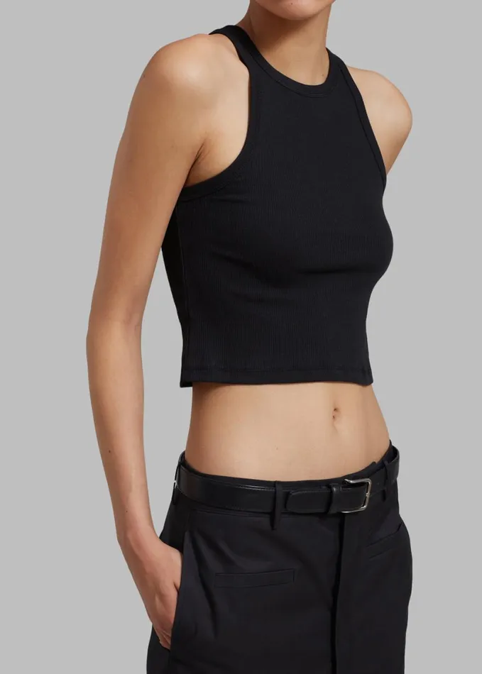 Clothing Women The Frankie Shop Maisy Tank Top 8211 Black