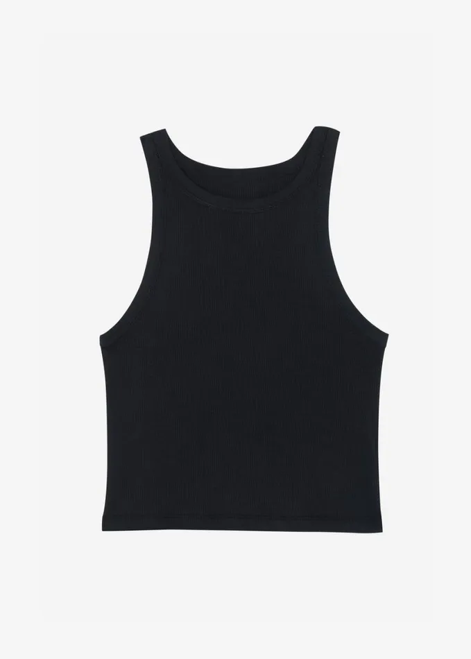 Clothing Women The Frankie Shop Maisy Tank Top 8211 Black