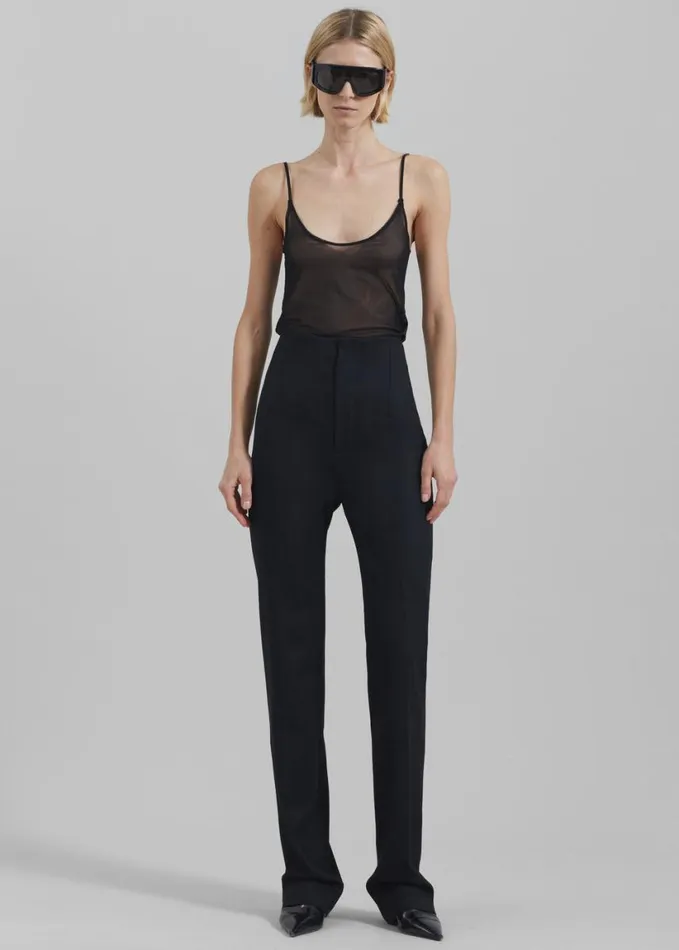 Clothing Women The Frankie Shop Morrison Long Trousers 8211 Black