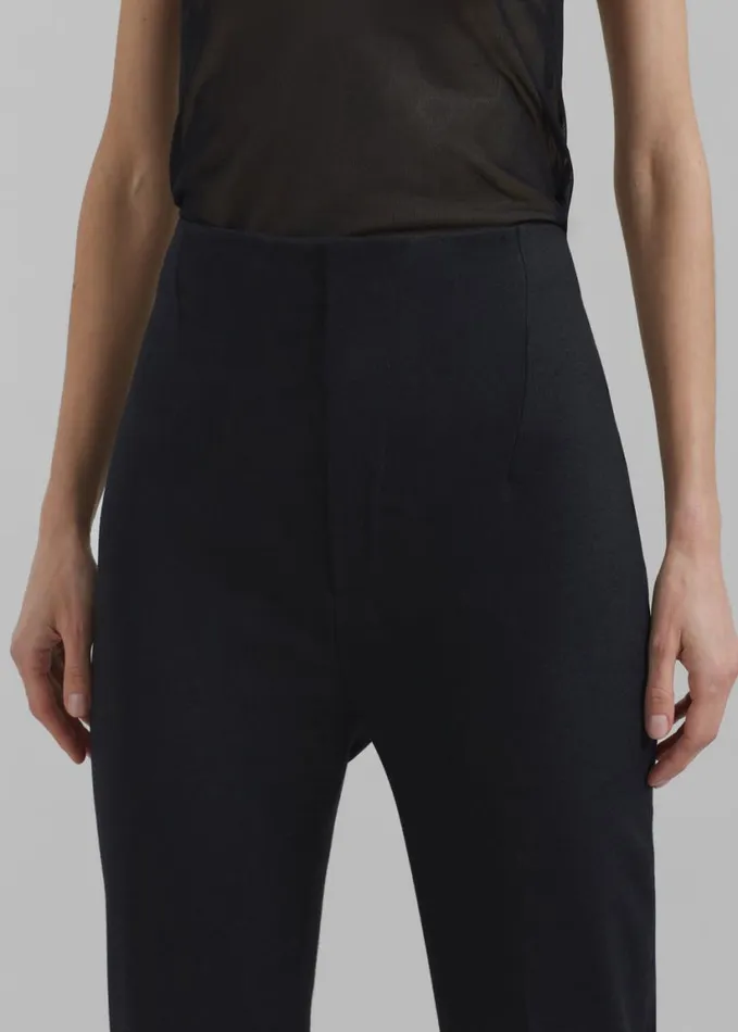 Clothing Women The Frankie Shop Morrison Long Trousers 8211 Black