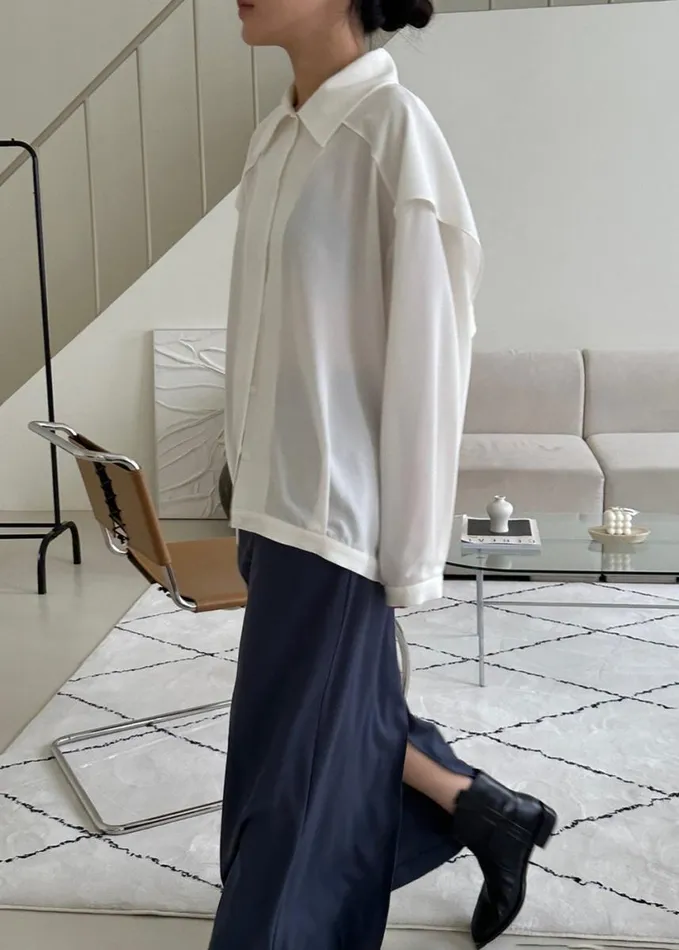 Clothing Women The Frankie Shop Ruma Blouse 8211 Off White