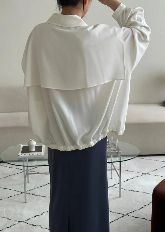 Clothing Women The Frankie Shop Ruma Blouse 8211 Off White
