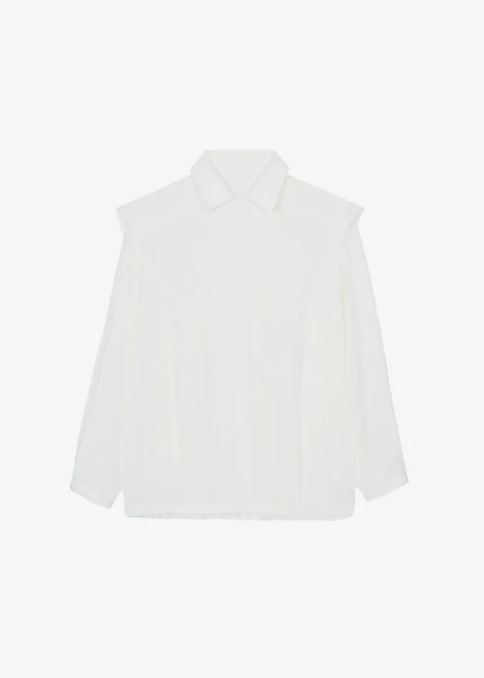 Clothing Women The Frankie Shop Ruma Blouse 8211 Off White