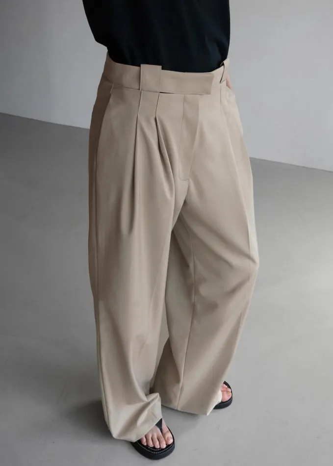 Clothing Women The Frankie Shop Tate Trousers 8211 Beige