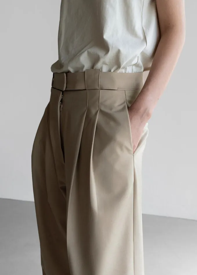Clothing Women The Frankie Shop Tate Trousers 8211 Beige