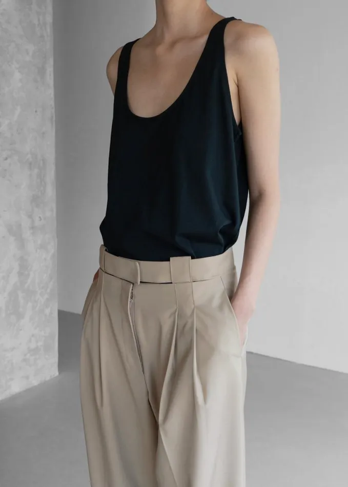 Clothing Women The Frankie Shop Tate Trousers 8211 Beige