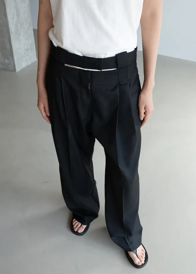 Clothing Women The Frankie Shop Tate Trousers 8211 Black
