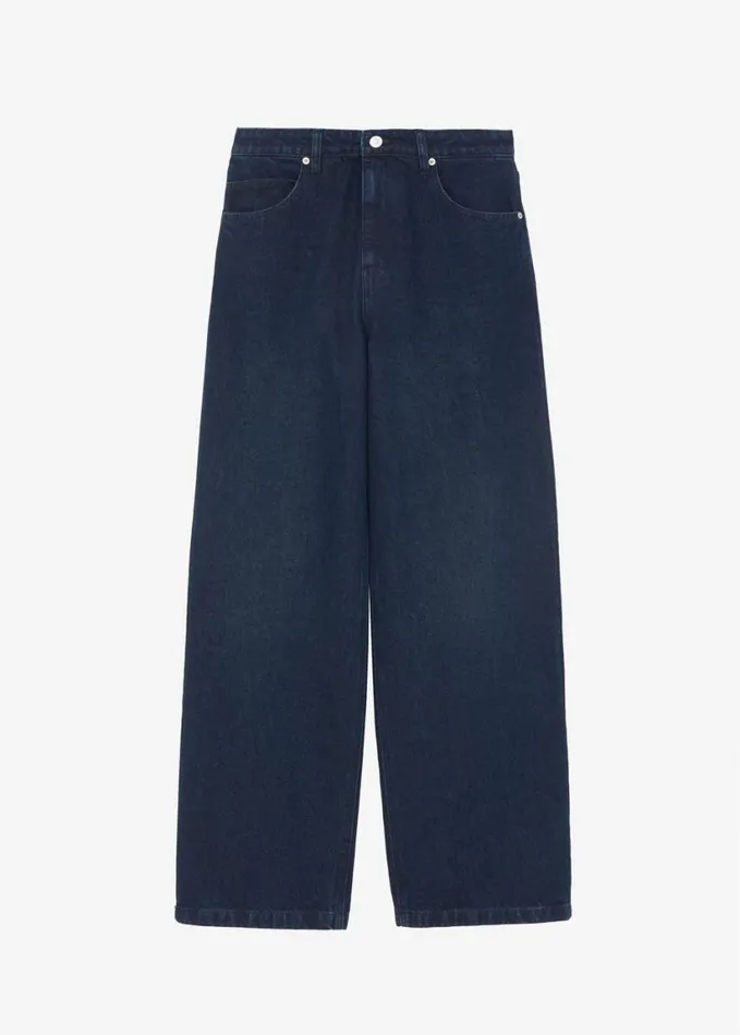 Clothing Women The Frankie Shop William Denim Pants 8211 Dark Wash