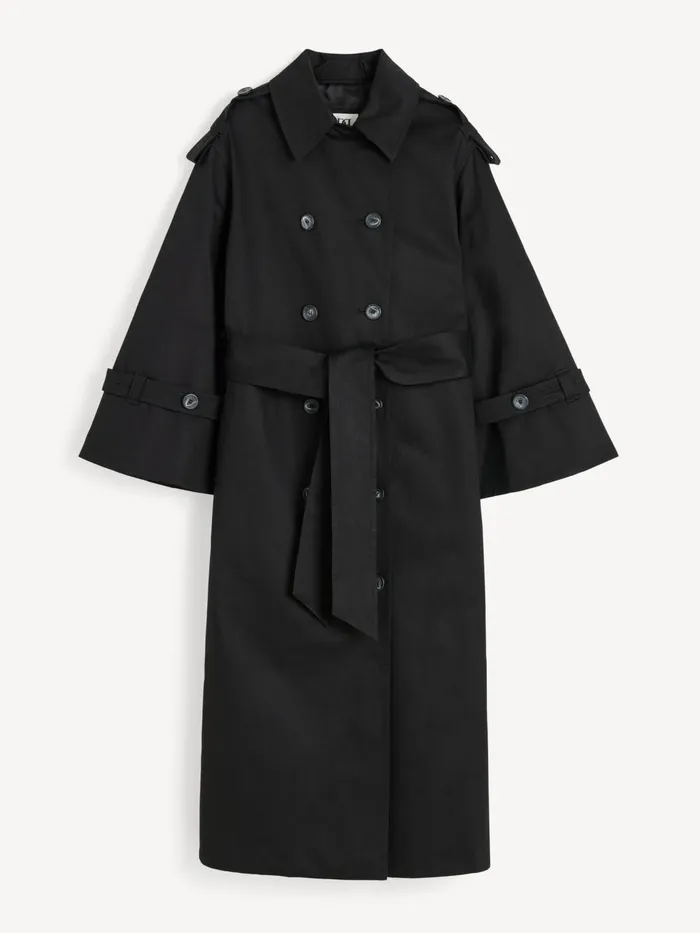 Coats and Jackets Women By Malene Birger Alaya Trench Coat Black