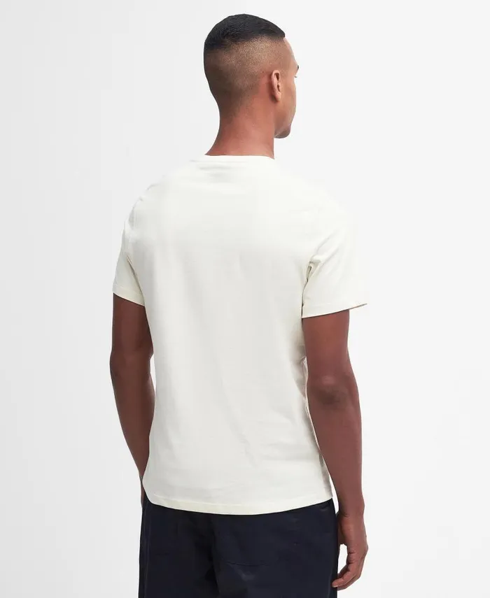 Colgrove Moto TShirt Dove Grey Men Barbour TShirts