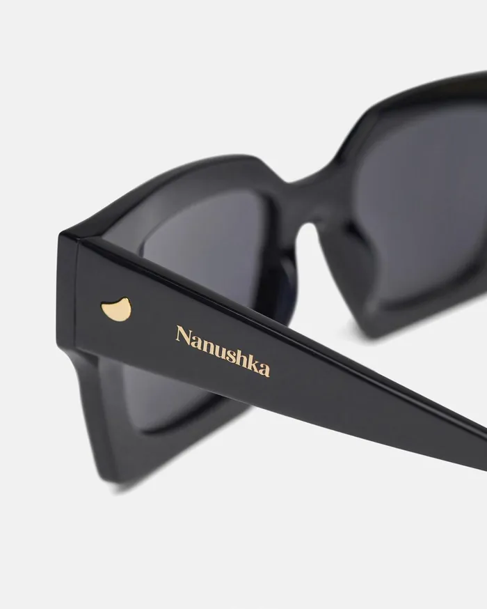Cordia BioPlastic Sunglasses Black Women Nanushka Eyewear