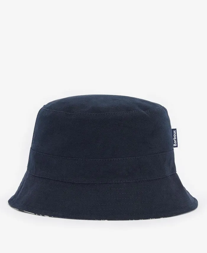 Cornwall Reversible Bucket Hat Olive Men Barbour Hats