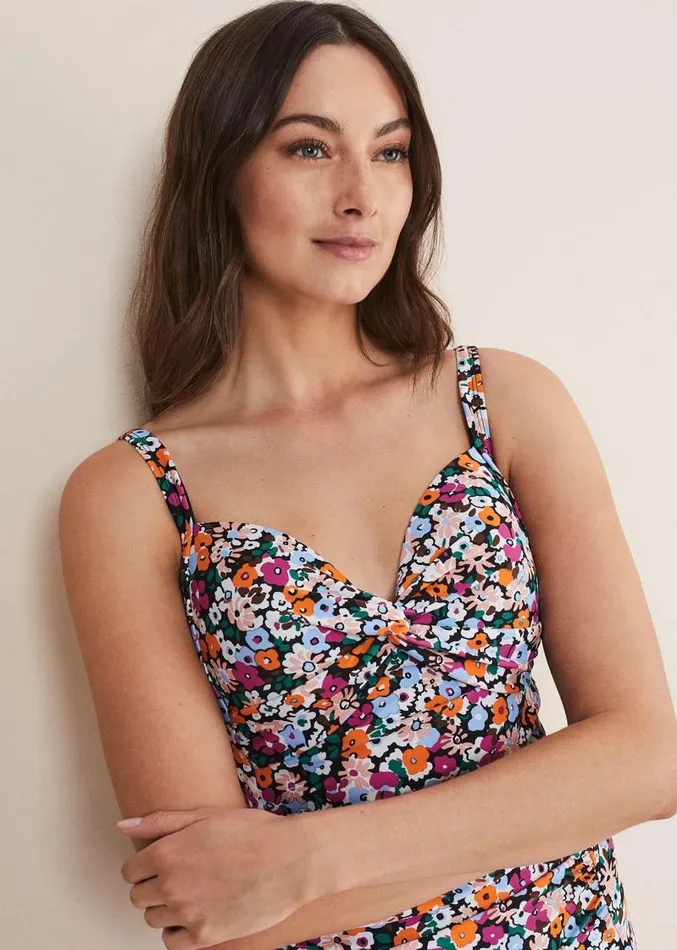 Daphne Ditsy Floral Swimsuit Multicoloured Women Phase Eight Swimwear